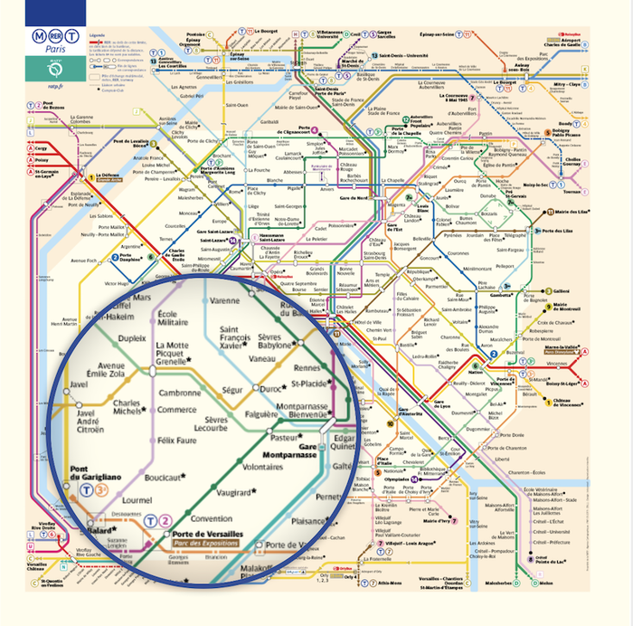 RATP Plan extrait