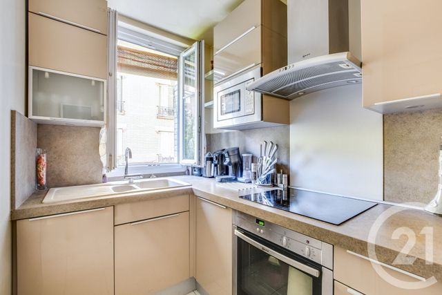 Appartement F2 à vendre - 2 pièces - 41.25 m2 - PARIS - 75015 - ILE-DE-FRANCE - Century 21 Immoside Lecourbe Vaugirard