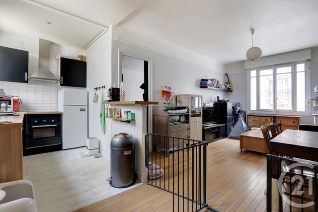 Appartement F2 à vendre - 2 pièces - 49.06 m2 - PARIS - 75007 - ILE-DE-FRANCE - Century 21 Immoside Lecourbe Vaugirard