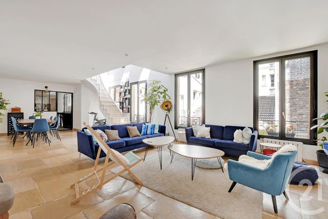 Appartement F5 à vendre - 5 pièces - 129.42 m2 - PARIS - 75015 - ILE-DE-FRANCE - Century 21 Immoside Lecourbe Vaugirard