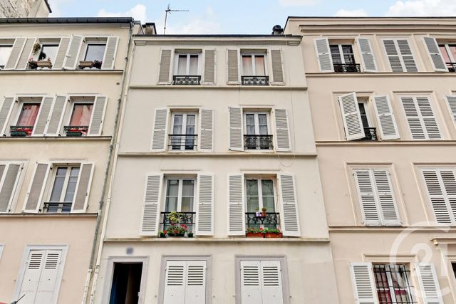 Appartement F1 à vendre - 1 pièce - 22.37 m2 - PARIS - 75018 - ILE-DE-FRANCE - Century 21 Immoside Lecourbe Vaugirard