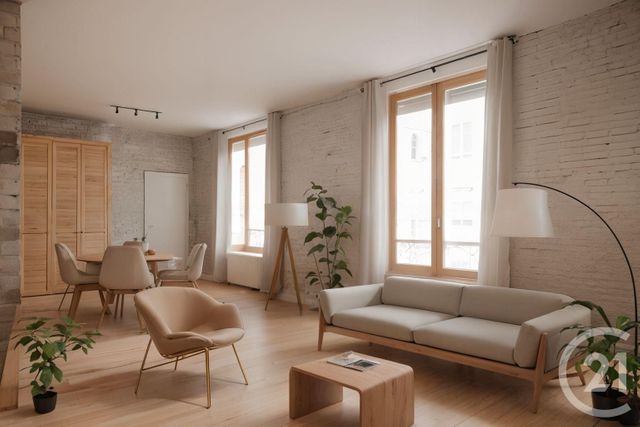 Appartement F1 à vendre - 1 pièce - 37.45 m2 - PARIS - 75015 - ILE-DE-FRANCE - Century 21 Immoside Lecourbe Vaugirard