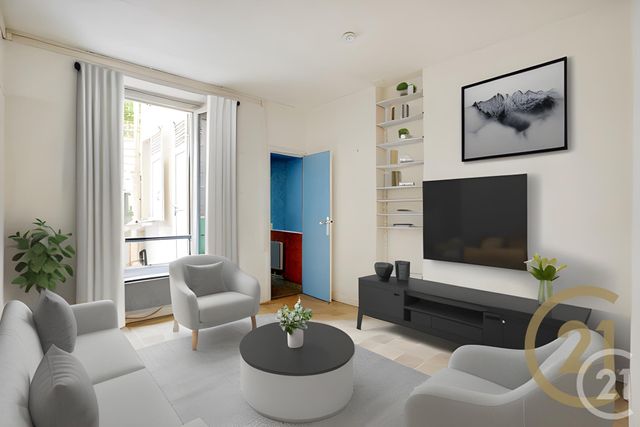 Appartement F2 à vendre - 2 pièces - 34.52 m2 - PARIS - 75015 - ILE-DE-FRANCE - Century 21 Immoside Lecourbe Vaugirard