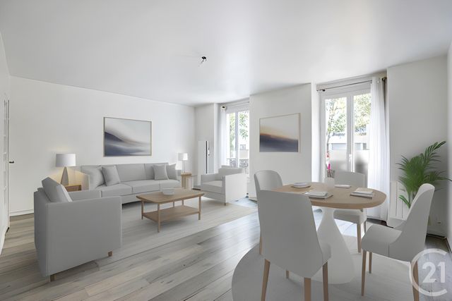Appartement F3 à vendre - 3 pièces - 68.72 m2 - PARIS - 75015 - ILE-DE-FRANCE - Century 21 Immoside Lecourbe Vaugirard