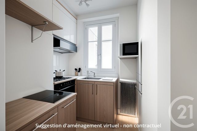 Appartement F2 à vendre - 2 pièces - 31.63 m2 - PARIS - 75015 - ILE-DE-FRANCE - Century 21 Immoside Lecourbe Vaugirard