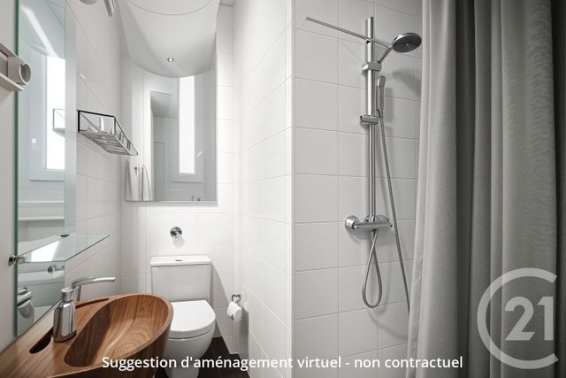 Appartement F2 à vendre - 2 pièces - 31.63 m2 - PARIS - 75015 - ILE-DE-FRANCE - Century 21 Immoside Lecourbe Vaugirard