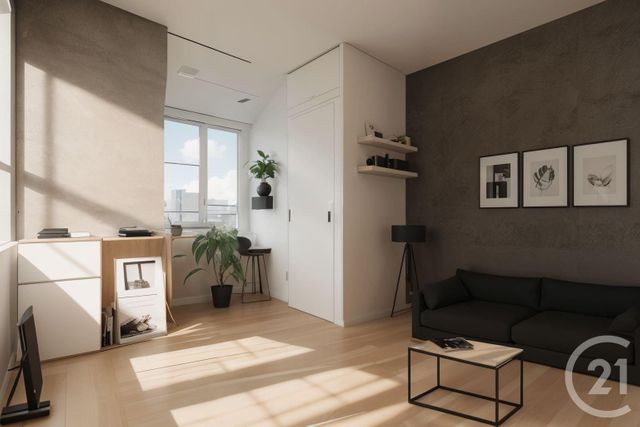 Appartement F1 à vendre - 1 pièce - 11.51 m2 - PARIS - 75015 - ILE-DE-FRANCE - Century 21 Immoside Lecourbe Vaugirard