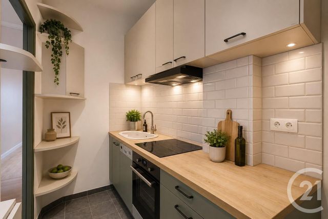 Appartement F3 à vendre - 3 pièces - 60.0 m2 - PARIS - 75015 - ILE-DE-FRANCE - Century 21 Immoside Lecourbe Vaugirard