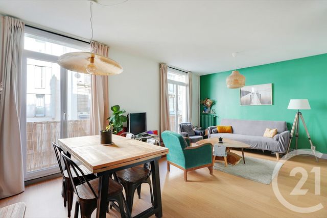 Appartement F3 à vendre - 3 pièces - 70.0 m2 - PARIS - 75015 - ILE-DE-FRANCE - Century 21 Immoside Lecourbe Vaugirard