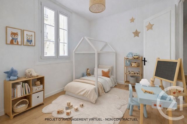 Appartement F3 à vendre - 3 pièces - 52.26 m2 - PARIS - 75015 - ILE-DE-FRANCE - Century 21 Immoside Lecourbe Vaugirard