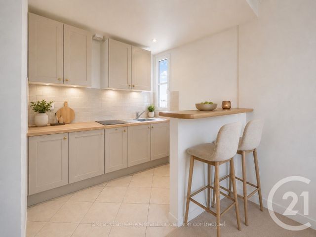 Appartement Duplex à vendre - 2 pièces - 35.0 m2 - PARIS - 75014 - ILE-DE-FRANCE - Century 21 Immoside Lecourbe Vaugirard