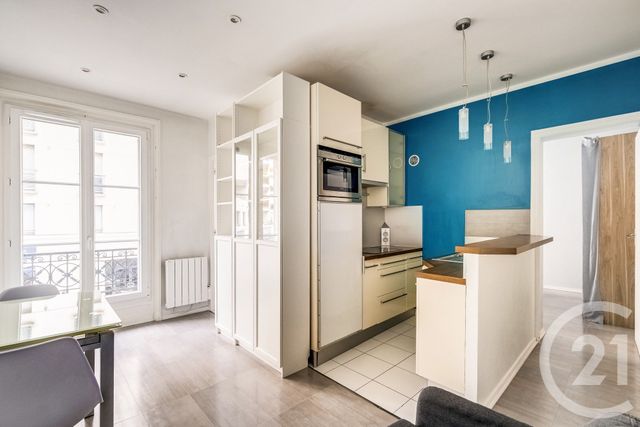 Appartement T2 à vendre - 2 pièces - 27.05 m2 - PARIS - 75015 - ILE-DE-FRANCE - Century 21 Immoside Lecourbe Vaugirard