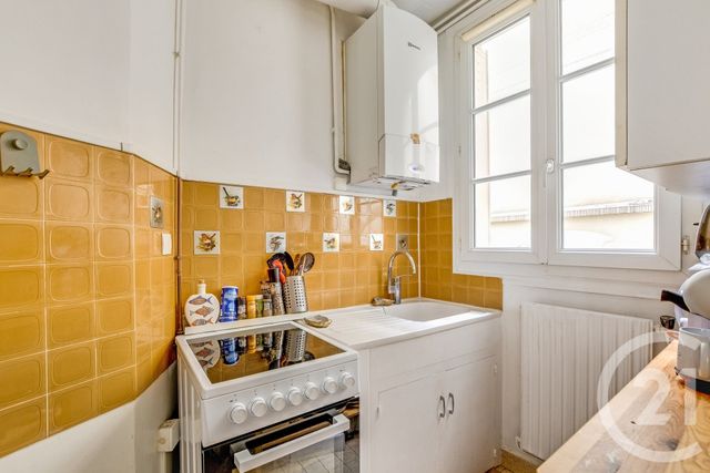 Appartement F2 à vendre - 2 pièces - 29.92 m2 - PARIS - 75017 - ILE-DE-FRANCE - Century 21 Immoside Lecourbe Vaugirard
