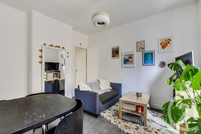 Appartement F2 à vendre - 2 pièces - 29.92 m2 - PARIS - 75017 - ILE-DE-FRANCE - Century 21 Immoside Lecourbe Vaugirard