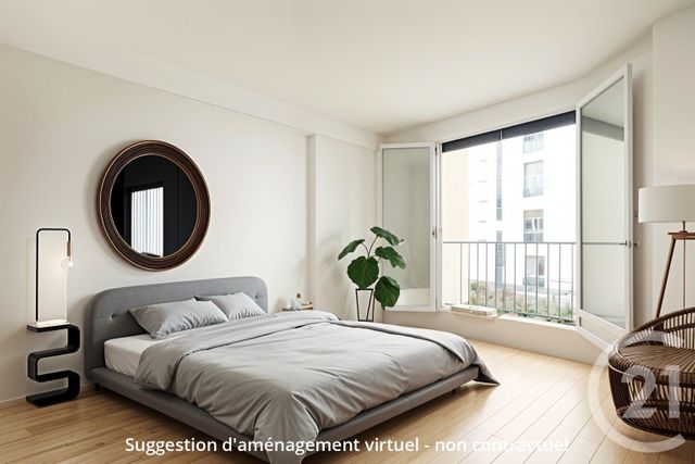 Appartement F2 à vendre - 2 pièces - 40.0 m2 - PARIS - 75015 - ILE-DE-FRANCE - Century 21 Immoside Lecourbe Vaugirard