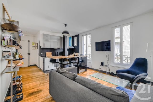 Appartement F2 à vendre - 2 pièces - 39.91 m2 - PARIS - 75015 - ILE-DE-FRANCE - Century 21 Immoside Lecourbe Vaugirard