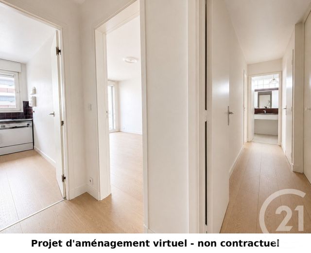 Appartement F2 à vendre - 2 pièces - 49.8 m2 - PARIS - 75015 - ILE-DE-FRANCE - Century 21 Immoside Lecourbe Vaugirard