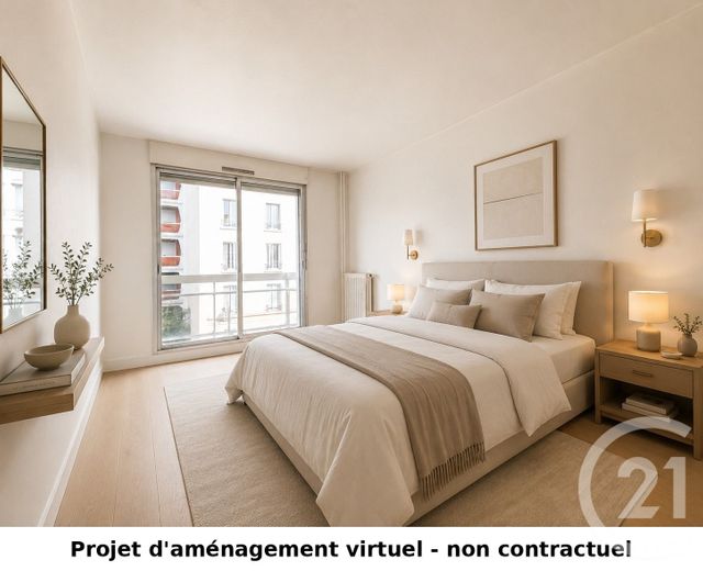 Appartement F2 à vendre - 2 pièces - 49.8 m2 - PARIS - 75015 - ILE-DE-FRANCE - Century 21 Immoside Lecourbe Vaugirard
