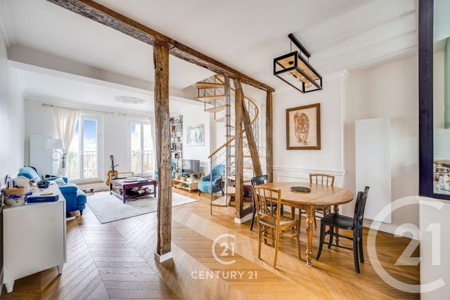 Appartement F4 à louer - 4 pièces - 81.75 m2 - PARIS - 75015 - ILE-DE-FRANCE - Century 21 Immoside Lecourbe Vaugirard