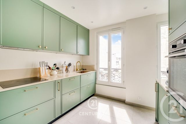 Appartement F4 à louer - 4 pièces - 81.75 m2 - PARIS - 75015 - ILE-DE-FRANCE - Century 21 Immoside Lecourbe Vaugirard