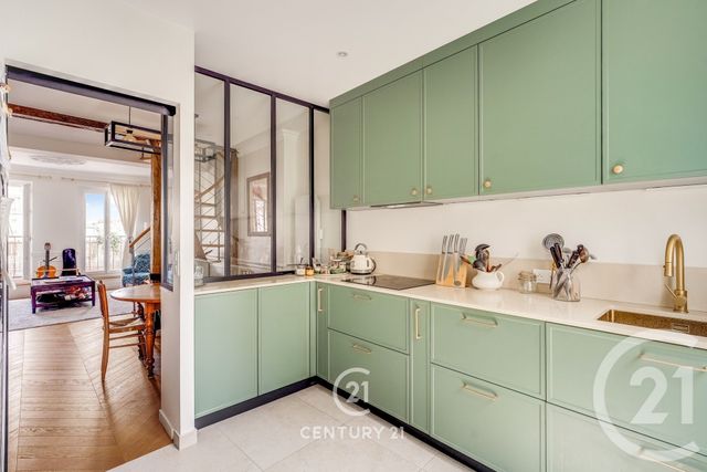 Appartement F4 à louer - 4 pièces - 81.75 m2 - PARIS - 75015 - ILE-DE-FRANCE - Century 21 Immoside Lecourbe Vaugirard